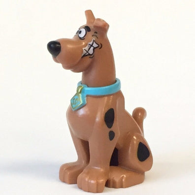 LEGO Minifigure-Scooby Doo with Chattering Teeth Pattern-Scooby-Doo-20961pb03-Creative Brick Builders